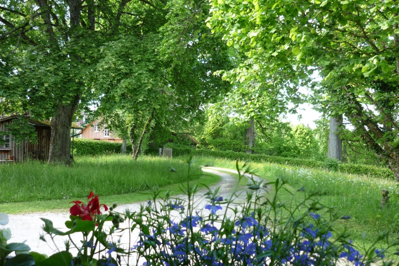 Blick aus einem Gästezimmer