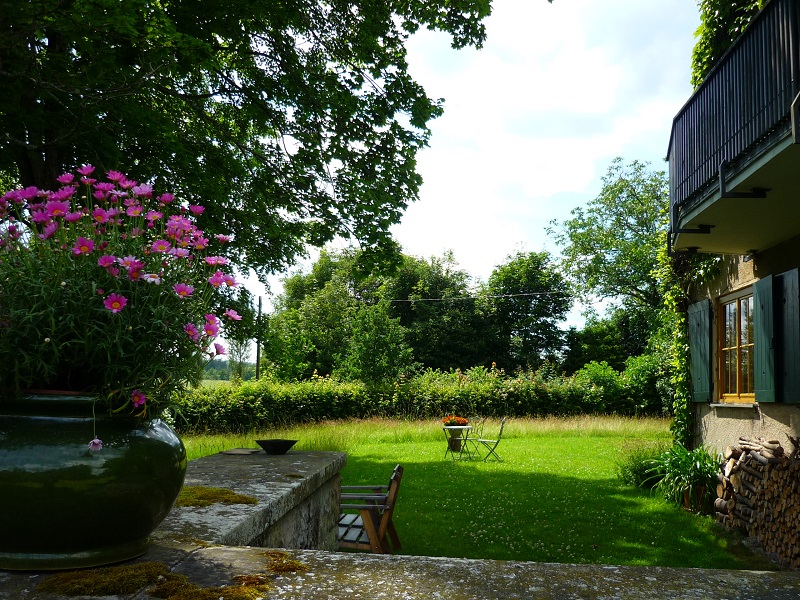 Platz für ein Gartenfest